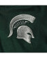 ფოტო #2 პროდუქტის Toddler Boys Green and Heathered Gray Michigan State Spartans Poppies Hoodie and Sweatpants Set