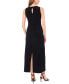 ფოტო #6 პროდუქტის Women's Crewneck Back Keyhole Sleeveless Dress