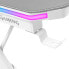 Фото #4 товара Письменный стол Mars Gaming MGDXLRGBW LED RGB Белый Сталь 160 x 60 cm