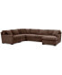 Фото #9 товара Radley 5-Pc. Fabric Chaise Sectional Sofa with Corner Piece, Created for Macy's