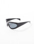 Фото #4 товара Jeepers Peepers racer sunglasses in black