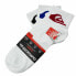 Фото #1 товара Короткие носки QuikSilver Sportswear Белый 3 пар