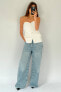 Z1975 wide-leg high-waist long length jeans