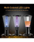 Set of 2 Cold Draft Beer Tower Dispenser 3L Plastic w/LED Lights New