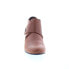 Фото #5 товара David Tate Status Womens Brown Leather Slip On Ankle & Booties Boots