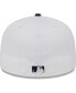 ფოტო #4 პროდუქტის Men's White, Navy Chicago Cubs Optic 59FIFTY Fitted Hat