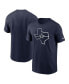Фото #1 товара Men's Navy Dallas Cowboys Team Local T-shirt