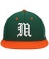 ფოტო #3 პროდუქტის Men's Green and Orange Miami Hurricanes On-Field Baseball Fitted Hat