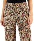 Фото #4 товара Women's Printed Knit Pull-On Pants, Created for Macy's