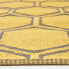 Outdoor Teppich mit Honigwaben-Muster