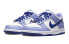 Фото #3 товара Кроссовки Nike Dunk Low "Blueberry" GS DZ4456-100