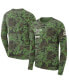 ფოტო #1 პროდუქტის Men's Camo Villanova Wildcats Military-Inspired Long Sleeve T-shirt