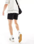 Weekday Zed regular fit shorts in black