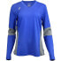 Фото #1 товара ASICS Decoy V Neck Long Sleeve T-Shirt Womens Size L Casual Tops BT3279-4399