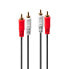 Фото #1 товара Lindy Audio CableStereo RCA3,5mm/20m - 2 x RCA - Male - 2 x RCA - Male - 20 m - Black - Red - White