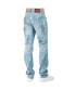 Фото #3 товара Men's Hand Crafted Wash Slim Straight Premium Denim Jeans