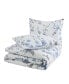 Фото #1 товара Kasumi Floral 3 Piece Duvet Cover Set, Full/Queen