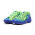 Фото #5 товара Puma All-Pro Nitro Marcus Smart Mens Blue Leather Athletic Basketball Shoes