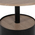 Фото #4 товара Журнальный столик BB Home Кофейный столик Чёрный Натуральный Железо Деревянный MDF 65 x 65 x 37,5 см