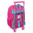 Школьный рюкзак с колесиками Pinypon Синий Розовый 26 x 34 x 11 cm