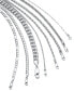 Фото #4 товара Macy's 14K White Gold or Rose Gold Flattened 16" Chain