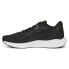 Фото #3 товара Puma Twitch Runner Wide Running Mens Black Sneakers Athletic Shoes 37628920