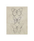 June Erica Vess Vintage Butterfly Sketch I Canvas Art - 20" x 25"
