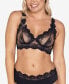 Фото #1 товара Sheer Lace Bustier Bralette Lingerie with Underwire