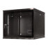 Фото #1 товара LogiLink W15A54B - 15U - Wall mounted rack - 50 kg - Black - Steel - 540 mm