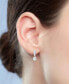 ფოტო #2 პროდუქტის Lab-Created Diamond Drop Earrings (1/4 ct. t.w.) in Sterling Silver