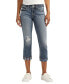 Фото #1 товара Джинсы женские Silver Jeans Co. модель suki Mid Rise Americana Capri