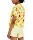 ფოტო #2 პროდუქტის Juniors' Winnie The Pooh Graphic Crewneck T-Shirt