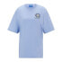 Фото #3 товара HUGO Oversized 1 10262158 BLUE short sleeve T-shirt