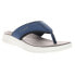 Фото #2 товара Propet Travelactiv Ft Flip Flop Womens Blue Casual Sandals WST001P-NVY