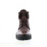 Фото #3 товара Bruno Magli Val VAL2 Mens Brown Leather Lace Up Casual Dress Boots