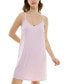 Фото #7 товара Women's Pointelle-Knit Sleeveless Sleepshirt