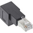 Фото #4 товара InLine patch cord adapter Cat.6A - RJ45 male / female - angled 90° downwards