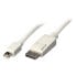 Фото #2 товара Lindy Mini DP to DP cable - white 5m - 5 m - DisplayPort - White - Nickel - 10.8 Gbit/s - Male/Female