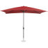 Фото #4 товара Пляжный зонт прямоугольный с куркой 200 x 300 см бордовый Uniprodo
