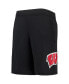 Фото #2 товара Big Boys Black Wisconsin Badgers Tech Shorts