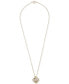 Фото #3 товара Wrapped in Love diamond Love Knot 20" Pendant Necklace (1/2 ct. t.w.) in 14k Gold, Created for Macy's