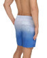 ფოტო #2 პროდუქტის Men's Gradient Dot Print 7" Volley Swim Trunks