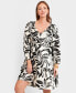 ფოტო #1 პროდუქტის Women's Maternity Boho Tunic Dress