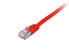 Фото #1 товара Equip Cat.6A U/FTP Flat Patch Cable - 0.5m - Red - 0.5 m - Cat6a - U/FTP (STP) - RJ-45 - RJ-45