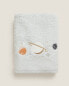 Children’s glow-in-the-dark planets towel