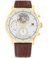 Фото #1 товара Часы Tommy Hilfiger Multifunction Brown Leather 44mm