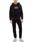 Фото #4 товара Men's Embroidered Logo Tracksuit Bottoms