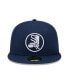 Фото #2 товара Men's Navy Chicago White Sox Cooperstown Collection Oceanside Green Undervisor 59Fifty Fitted Hat
