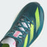 adidas Adizero Japan 8 减震防滑耐磨 低帮 跑步鞋 女款 蓝黄色