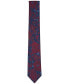 Фото #2 товара Галстук с цветочным узором Bar III Darlington для мужчин, созданный для Macy's